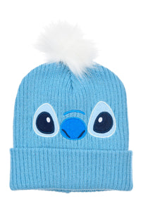 Disney Stitch Wintermütze mit Bommel, Mütze, Lilo&Stitch