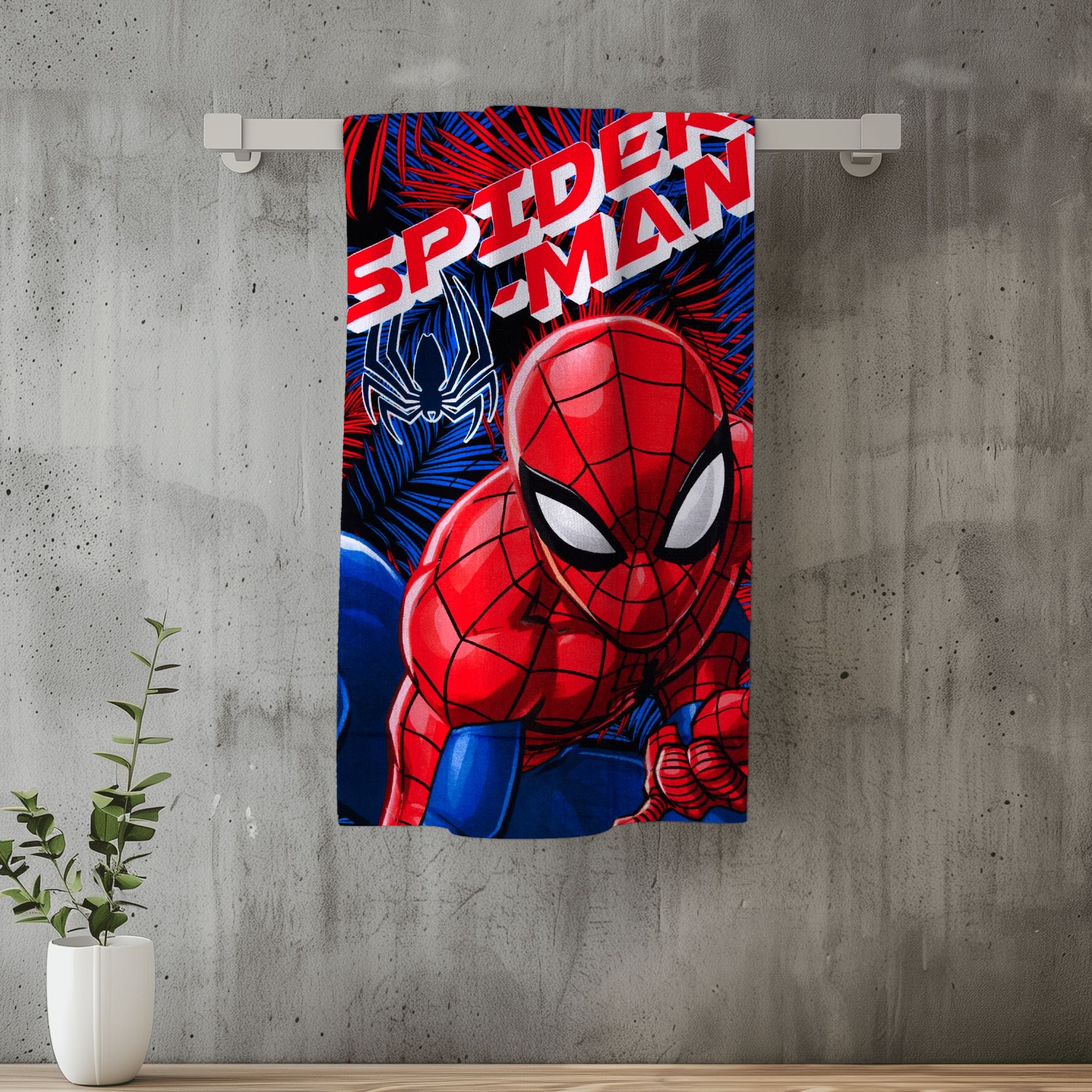 Spiderman Kinder Badetuch Strandtuch
