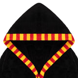 Harry Potter Bademantel Kinder Jungen und Mädchen Fleece Morgenmantel