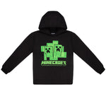 Minecraft Jungen Creeper Hoody Kapazenpullover