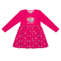 Paw Patrol Mädchen Kleid langarm Pink