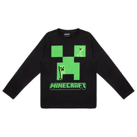 Minecraft Creeper Schlafanzug Pyjama Langarm