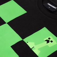 Minecraft Creeper Schlafanzug Pyjama Langarm