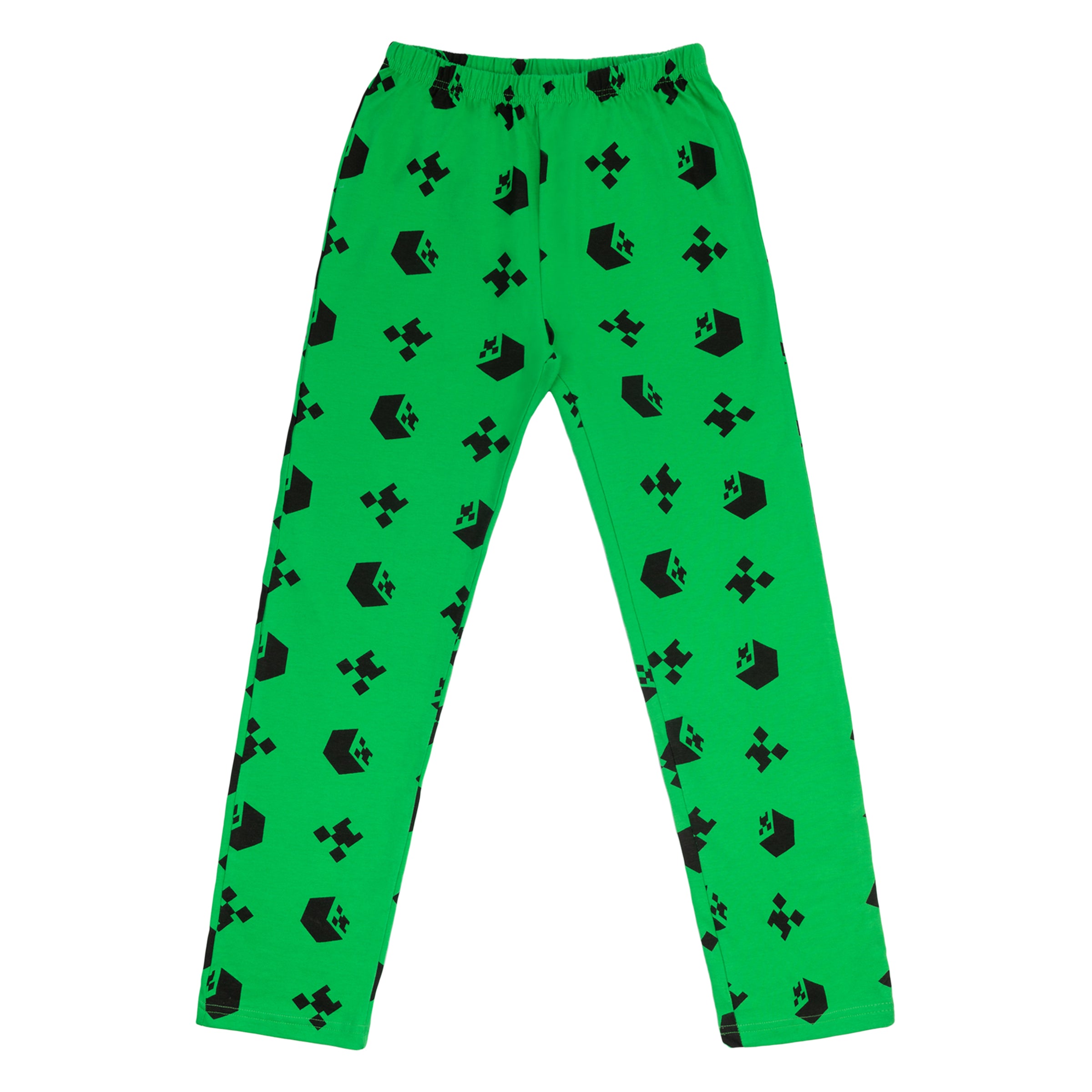 Minecraft Creeper Schlafanzug Pyjama Langarm