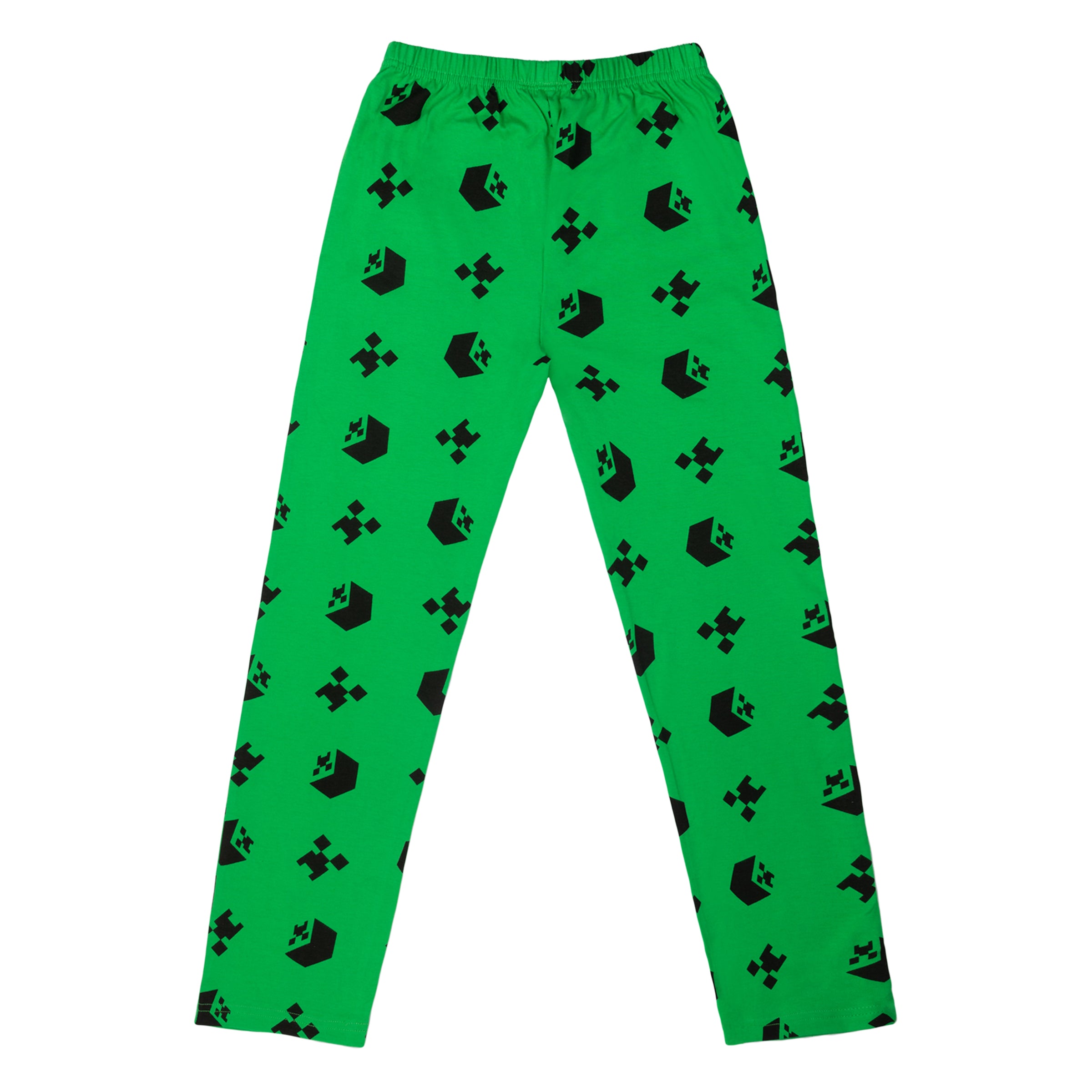 Minecraft Creeper Schlafanzug Pyjama Langarm