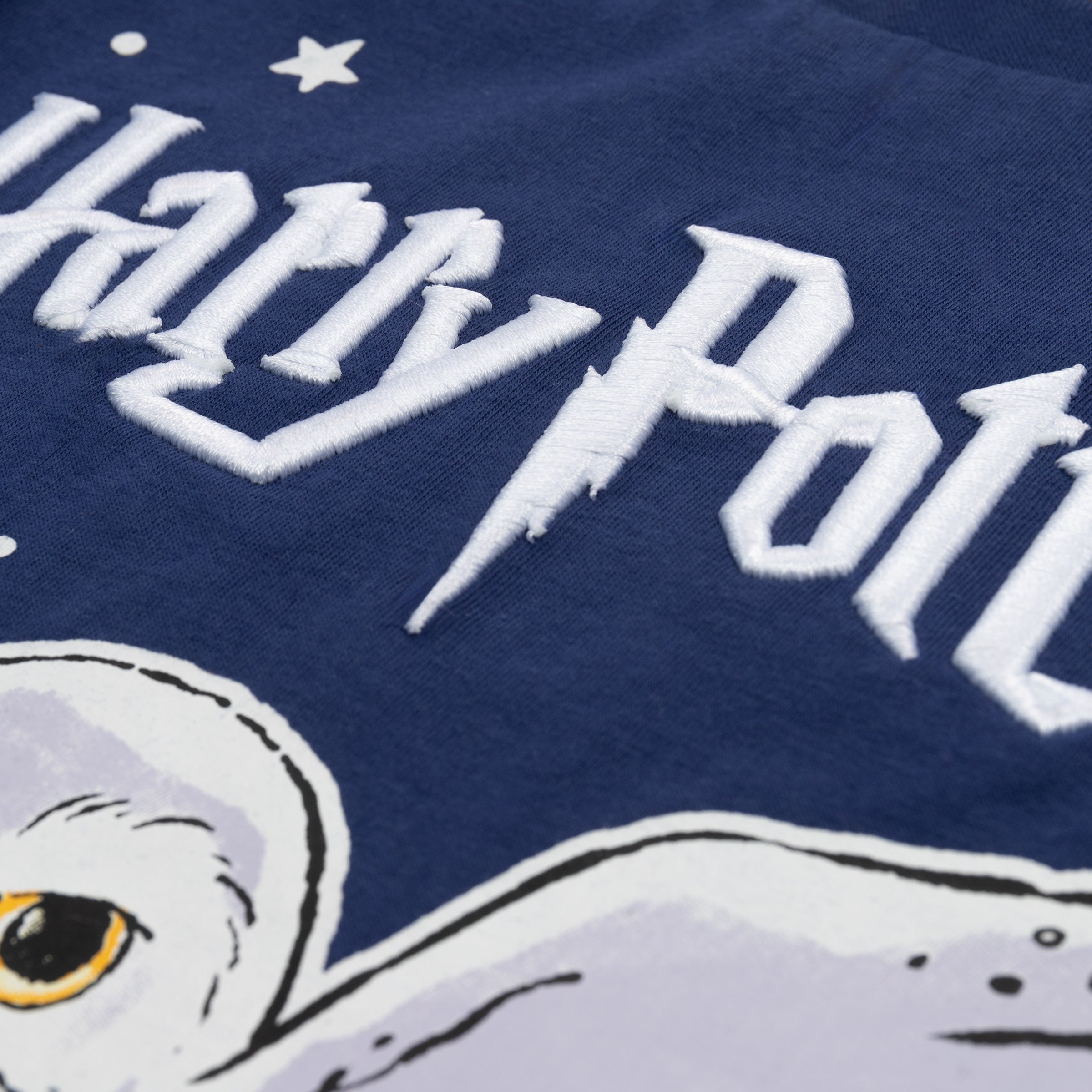 Harry Potter Mädchen Pullover Langarmshirt mit Hedwig