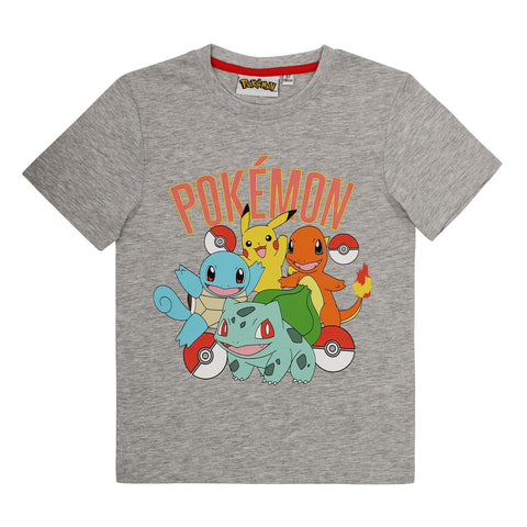 Pokemon T-Shirt Jungen Mädchen Pikachu Poke Shirt