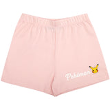 Pokemon Mädchen Pyjama kurzer Schlafanzug Pikachu