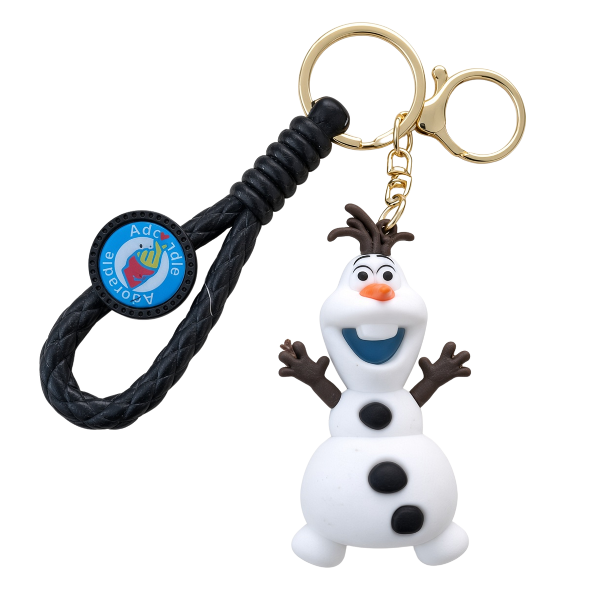 Eiskönigin Schlüsselanhänger Fans, 3D Figur mit Armband, Olaf