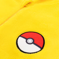 Pokemon Pikachu Kinder Onesie, Gelber Fleece Jumpsuit