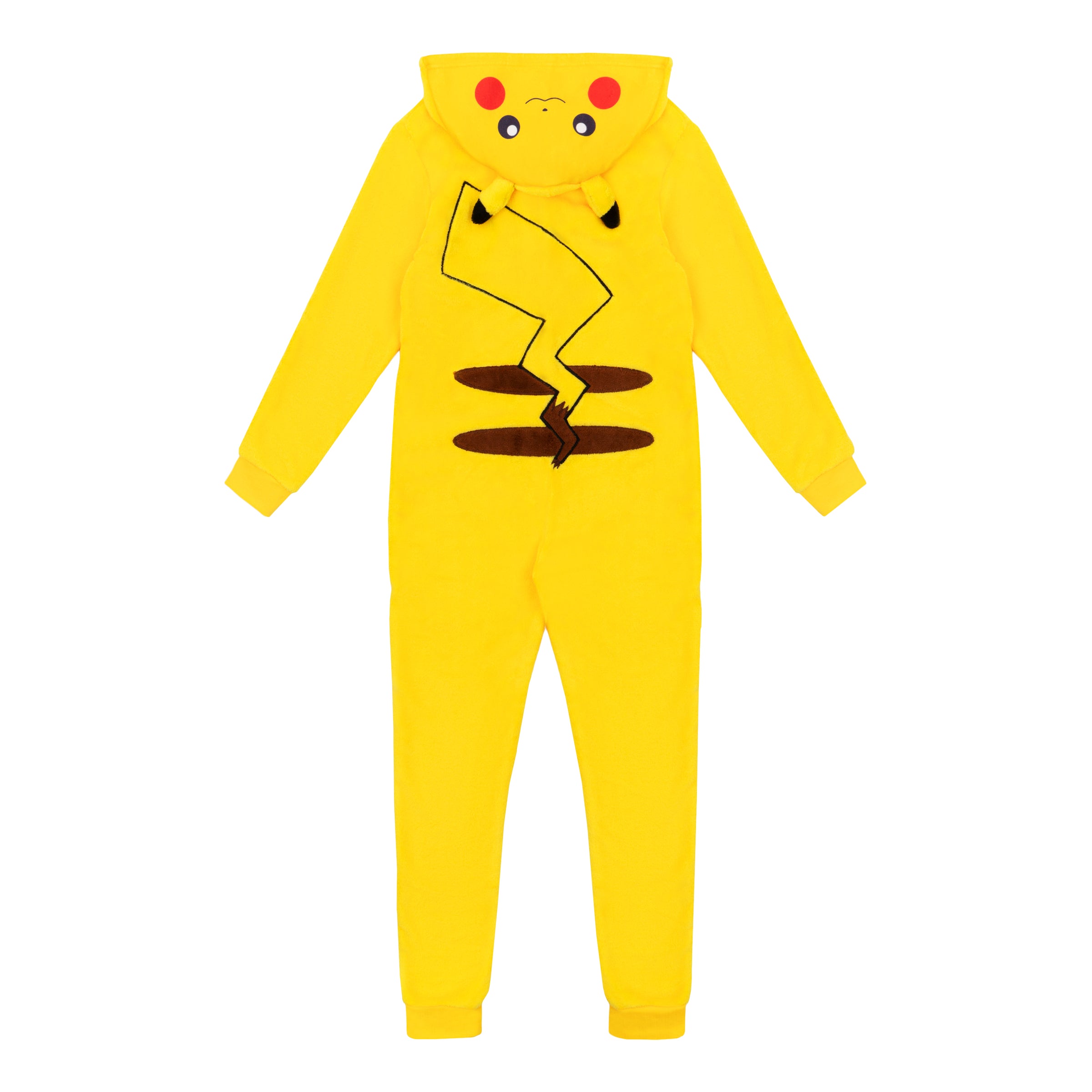 Pokemon Pikachu Kinder Onesie, Gelber Fleece Jumpsuit