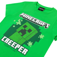 Minecraft Jungen T-Shirt Creeper