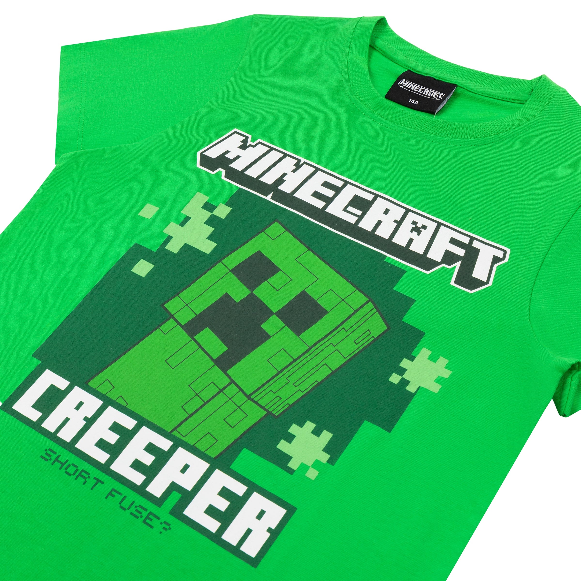 Minecraft Jungen T-Shirt Creeper