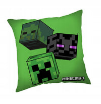 Minecraft Creeper Kissen, 40 x 40 cm, superweich