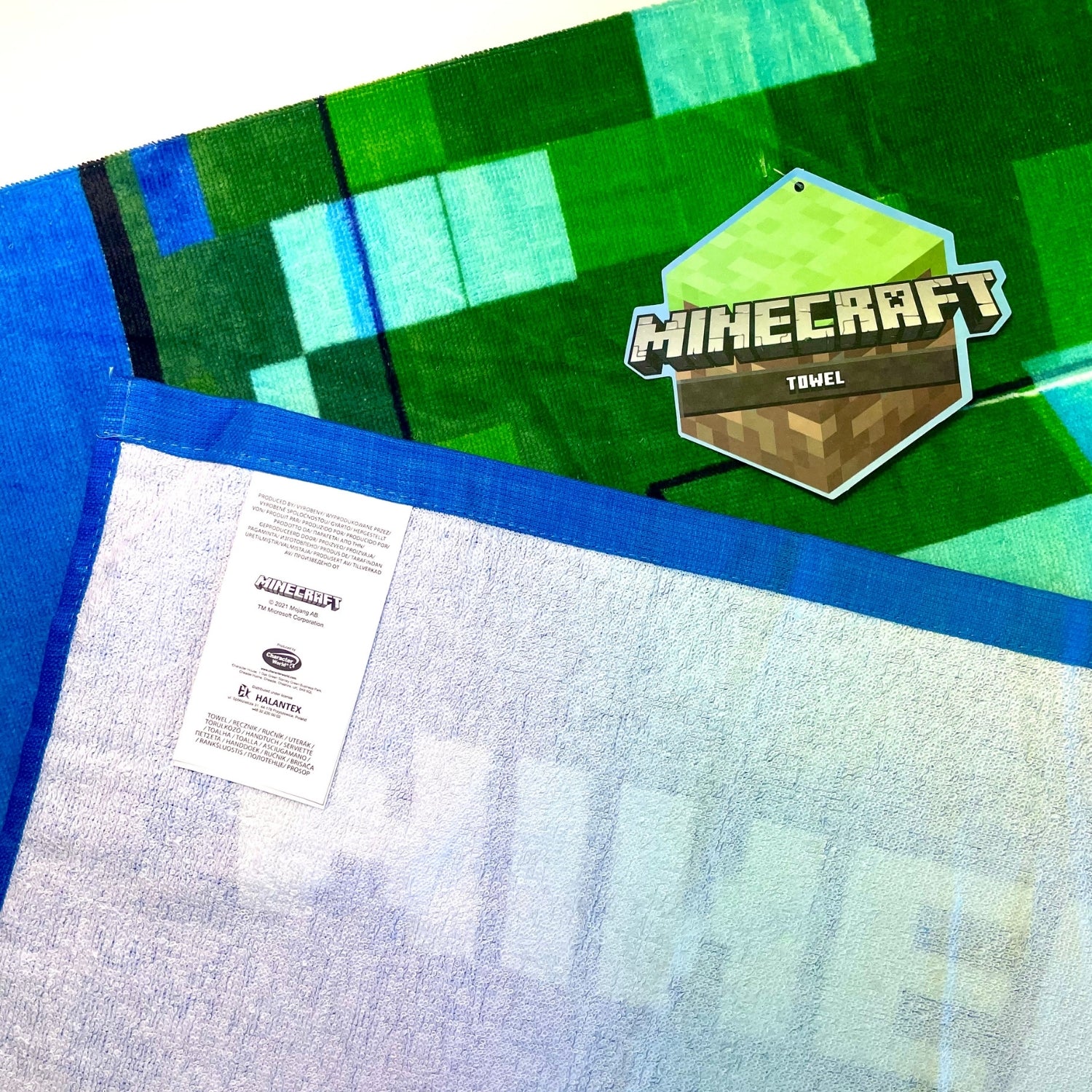 Minecraft Badetuch Creeper Tower 75 x 150 cm