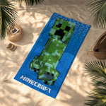Minecraft Badetuch Creeper Tower 75 x 150 cm