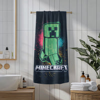 Minecraft Badetuch Creeper Tower 75 x 150 cm