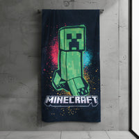 Minecraft Badetuch Creeper Tower 75 x 150 cm