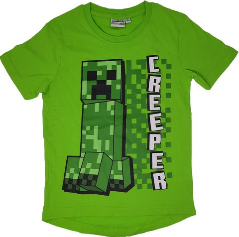 Minecraft T-Shirt schwarz/grün