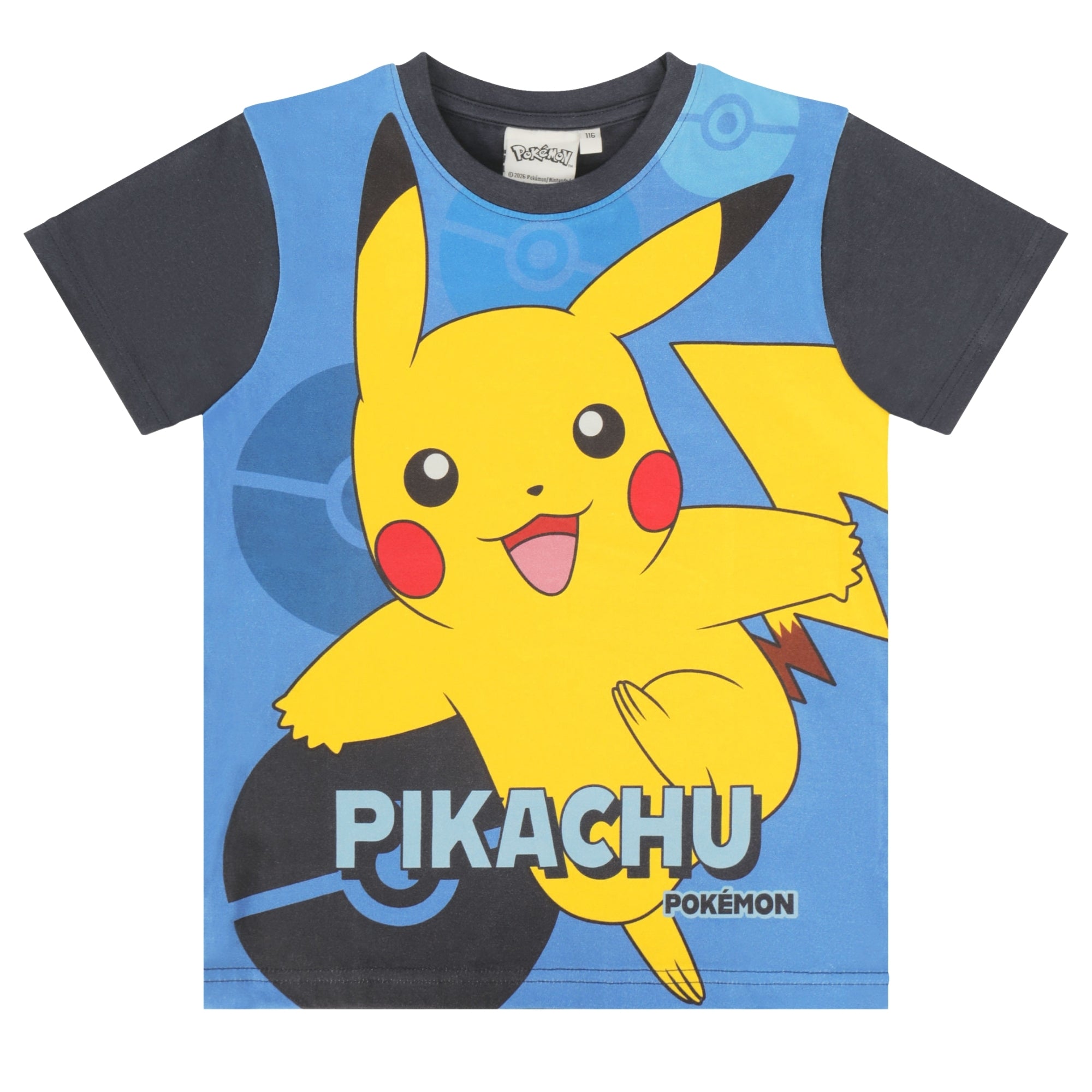 Pokemon T-Shirt Jungen Pikachu Poke Shirt