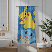 Pokémon Strandtuch, 100% Baumwolle, 140 x 70 cm