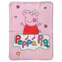 Peppa Pig Kinder-Decke, weich, 110x140 cm, Fleece-Decke