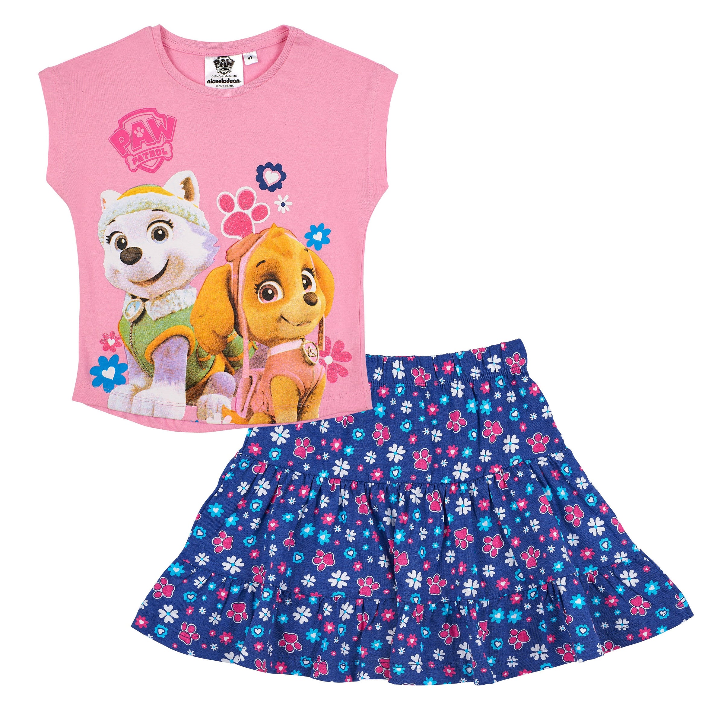 Paw Patrol Rock und T-Shirt Set