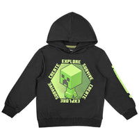 Minecraft Jungen Creeper Hoody Kapuzenpullover