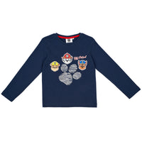 Paw-Patrol Jungen Langarmshirt Wende-Pailletten