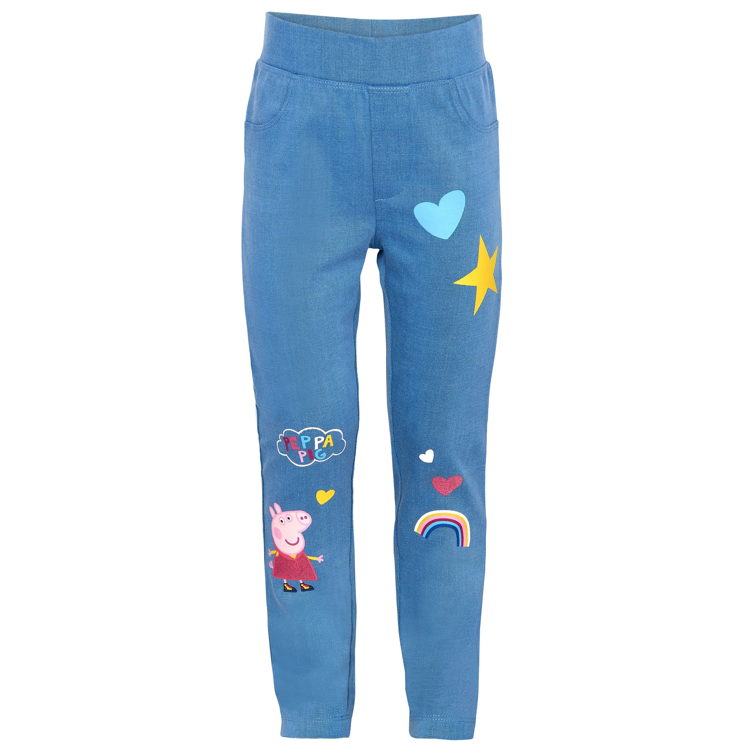 Peppa Wutz Pig Mädchen Sweatjacke und Leggings Set