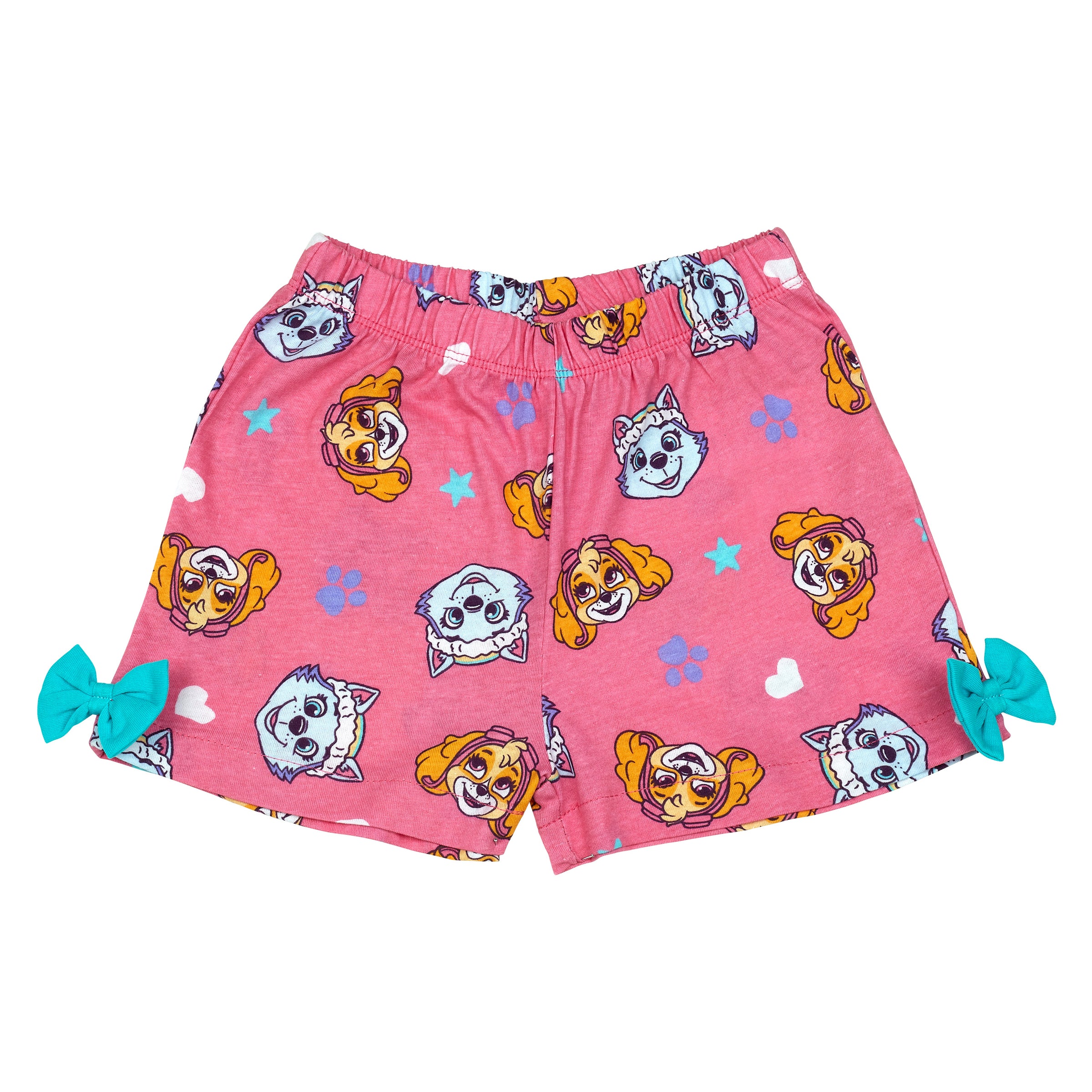 PAW PATROL Mädchen Pyjama kurzer Schlafanzug Rosa