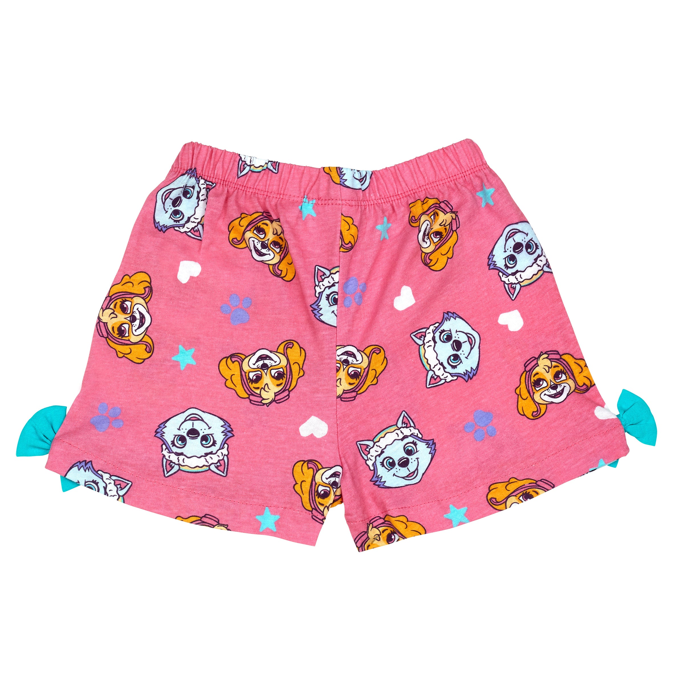 PAW PATROL Mädchen Pyjama kurzer Schlafanzug Rosa