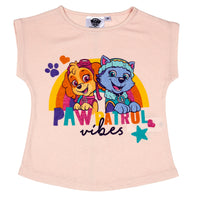 PAW PATROL Mädchen Pyjama kurzer Schlafanzug Rosa