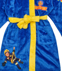 Feuerwehrmann Sam Jungen Coral Fleece Bademantel
