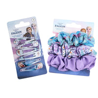 Anna und Elsa Haargummi Haarspange Scrunchie Set