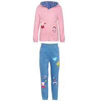 Peppa Wutz Pig Mädchen Sweatjacke und Leggings Set