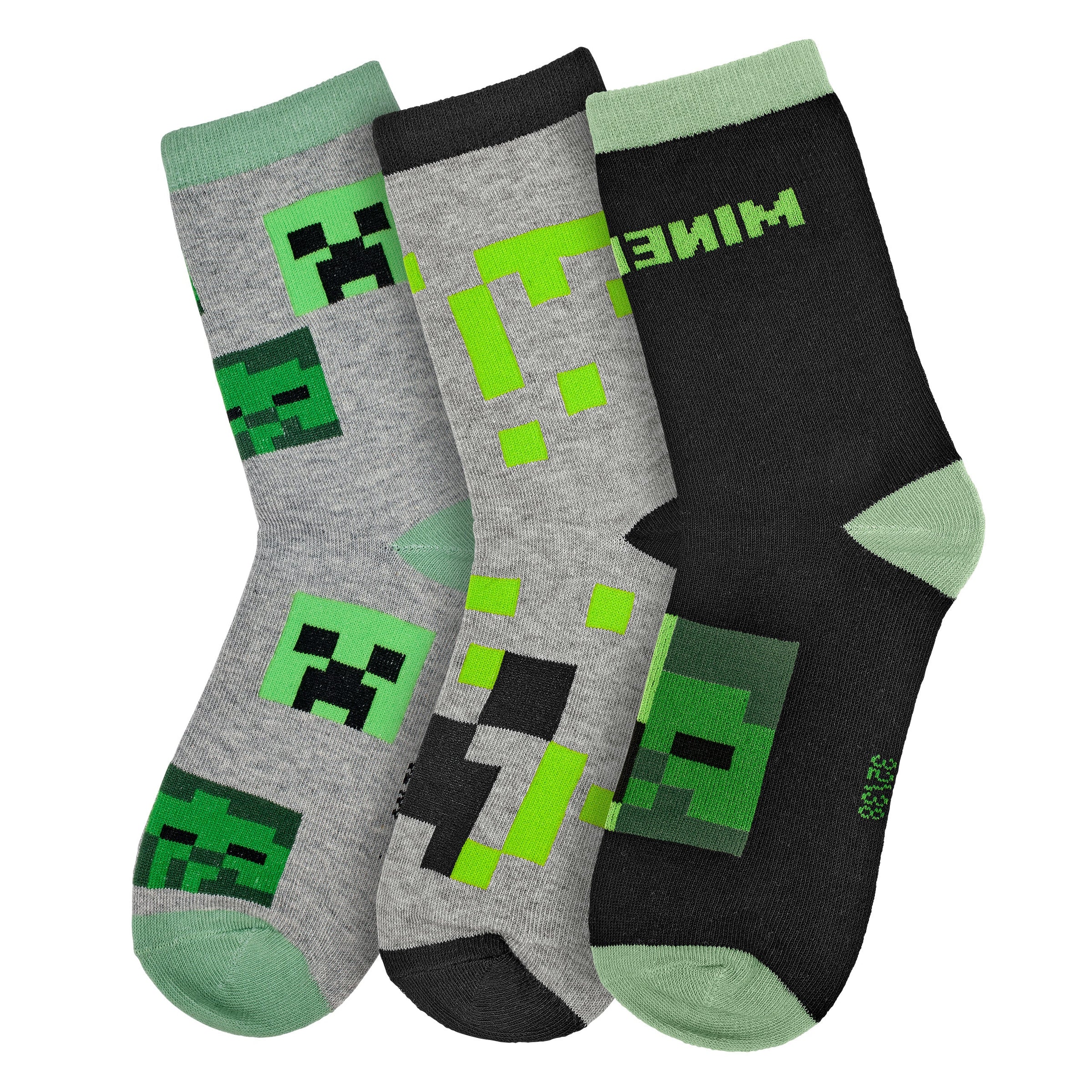 Minecraft Creeper Socken