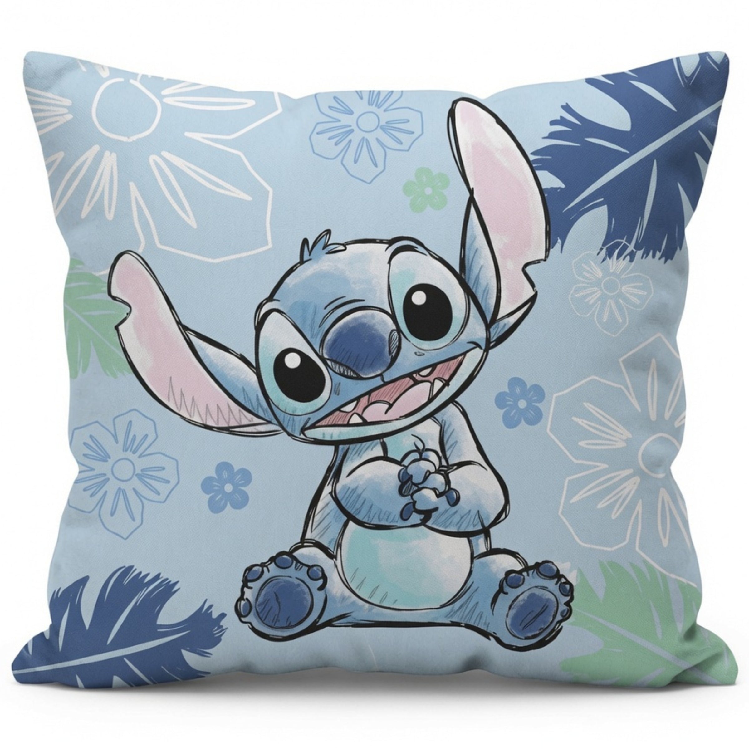 Stitch Kissen Lilo und Stitch 40cm x 40cm, Kuschelkissen