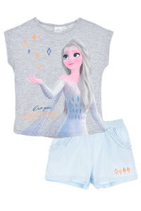 Disney Eiskönigin 2 Set T-Shirt und kurze Hose