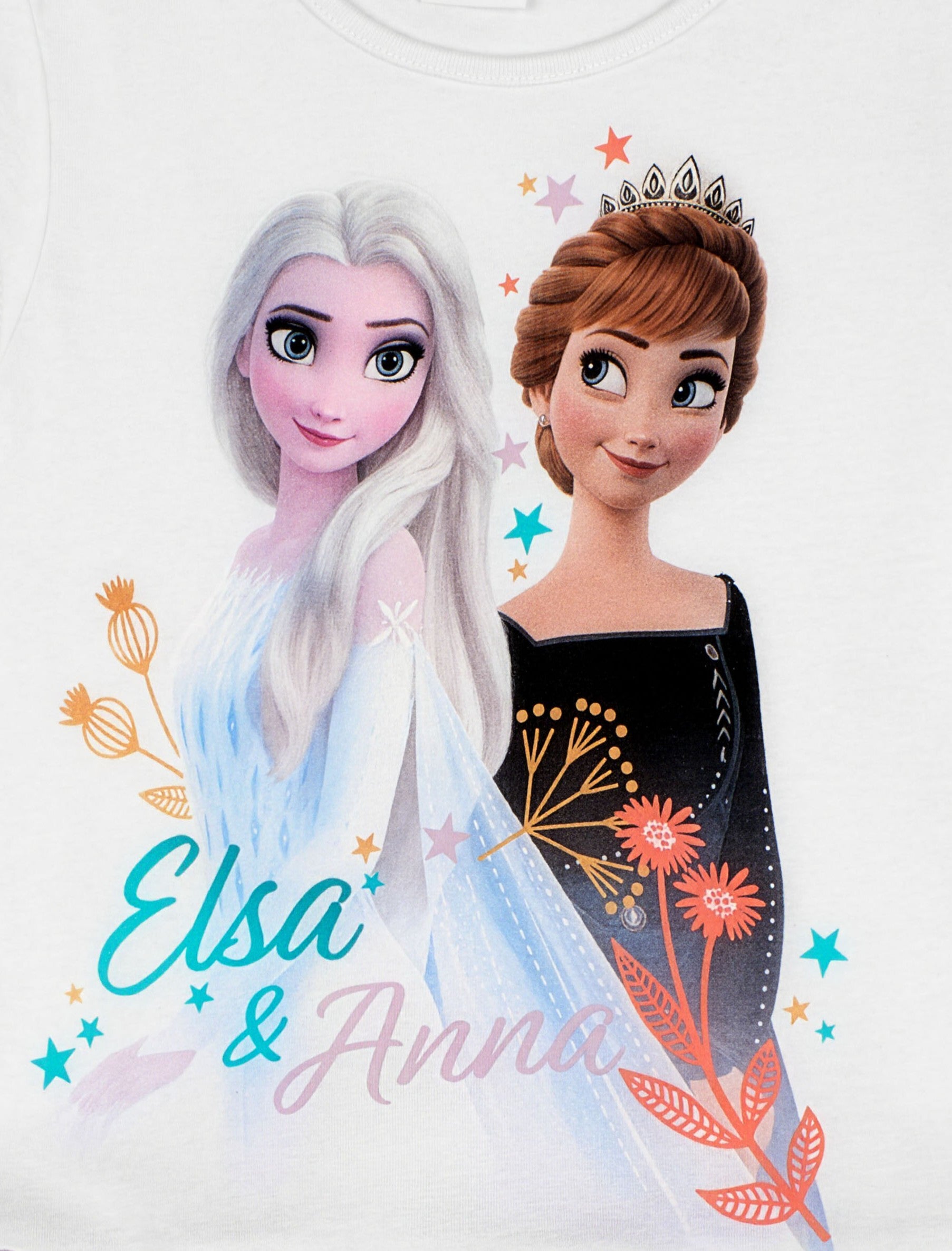 Eiskönigin 2 Kleid Anna und ELSA Kurzarm