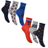 Spiderman 6er Pack Jungen Socken Strümpfe
