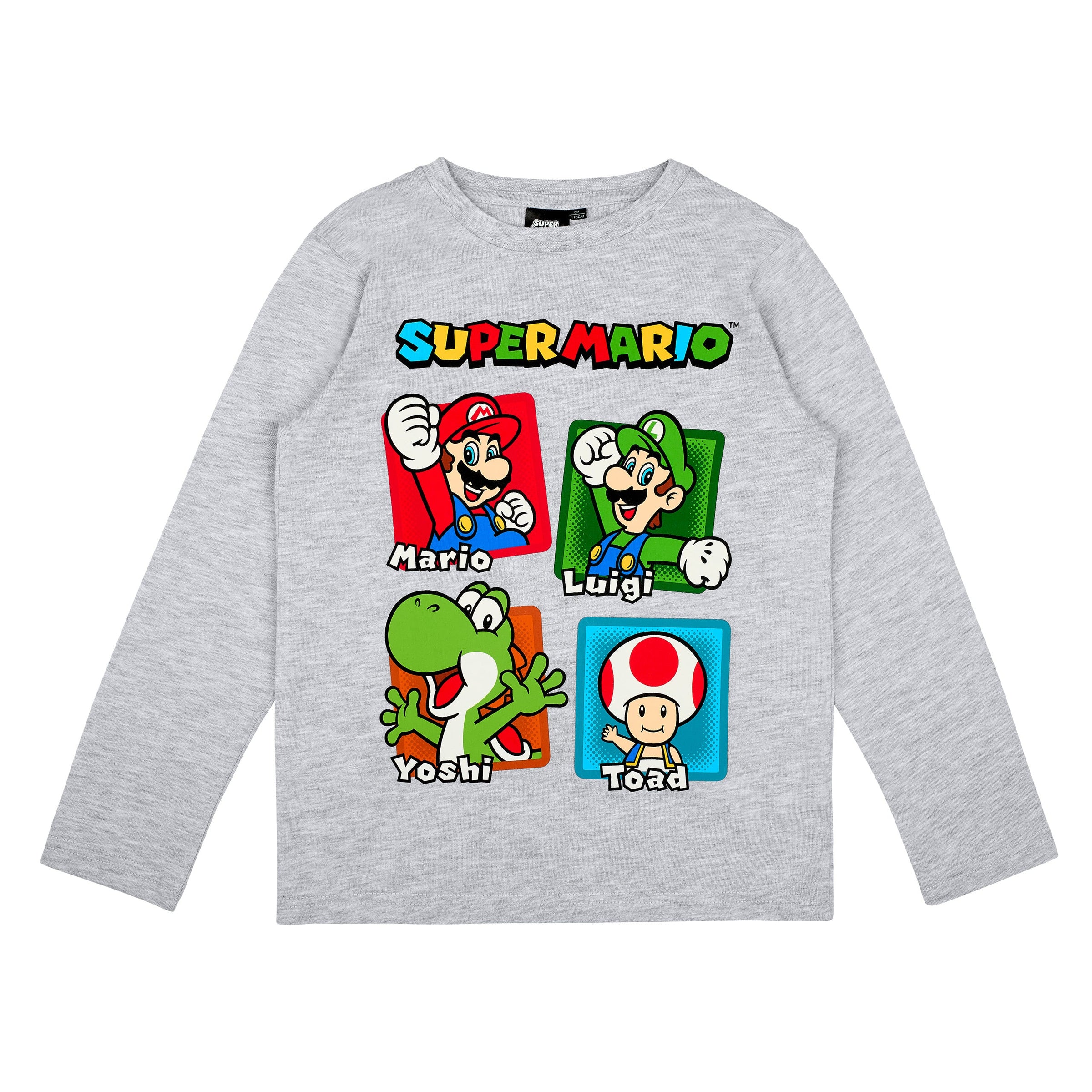 Super Mario Langarmshirt