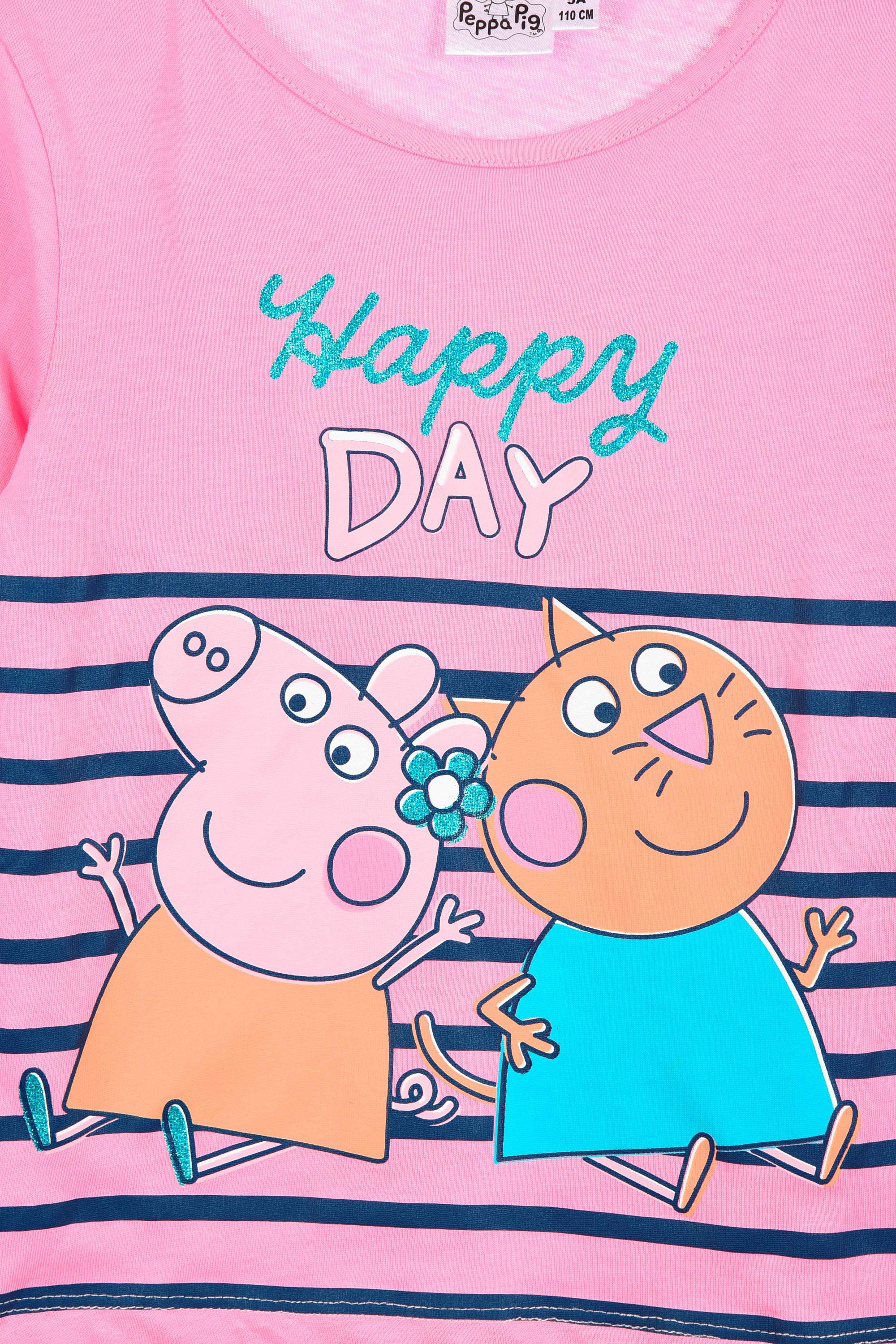 Peppa Wutz Langarmshirt Mädchen Pullover