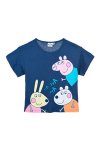 Peppa Pig Mädchen T-Shirt Kurzarm