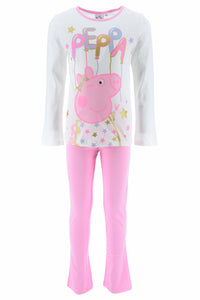 Peppa Pig Mädchen Schlafanzug Peppa Wutz