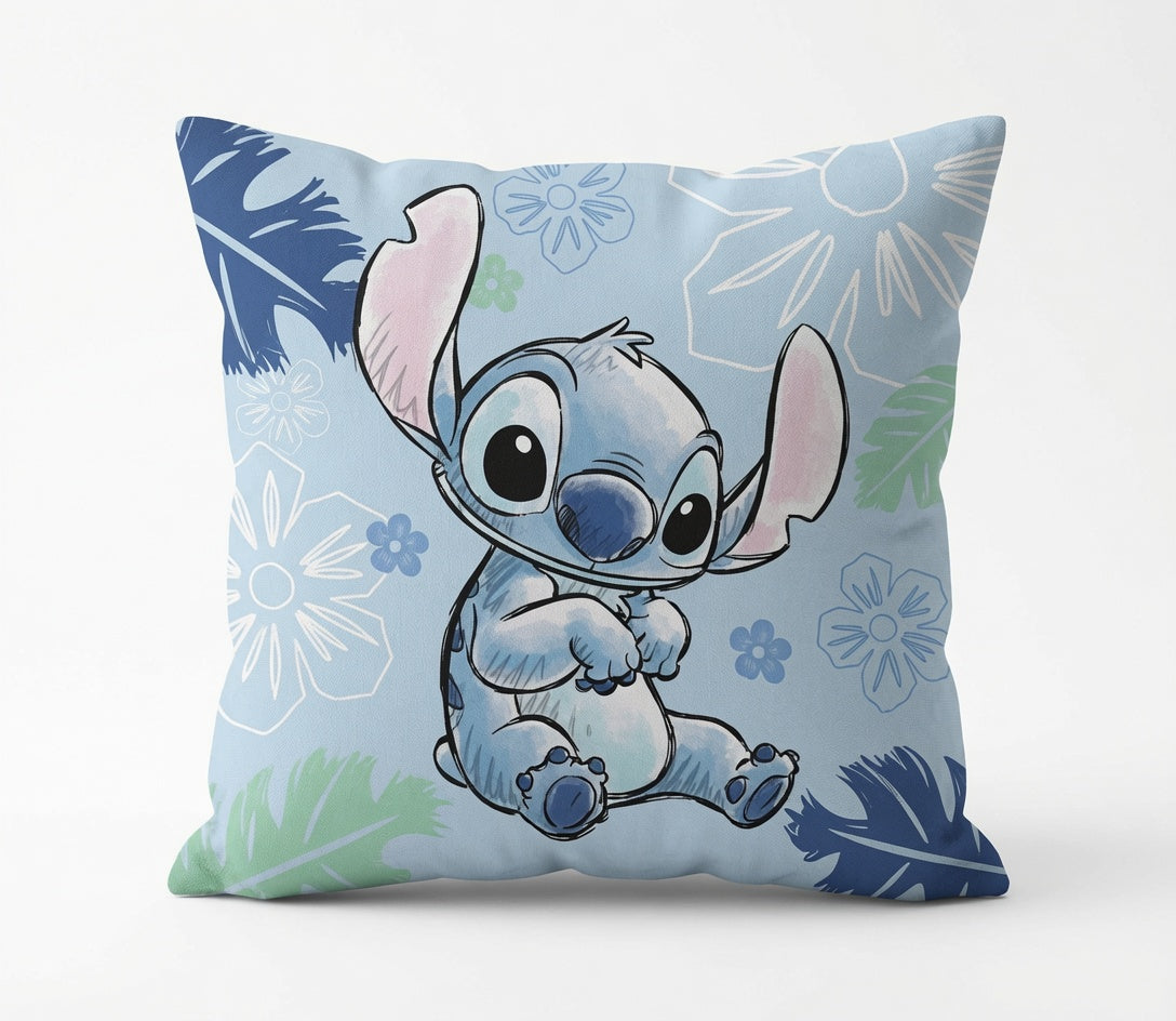 Stitch Kissen Lilo und Stitch 40cm x 40cm, Kuschelkissen