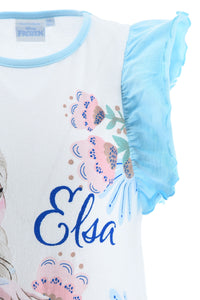 Eiskönigin Anna und Elsa Pyjama kurzer Schlafanzug