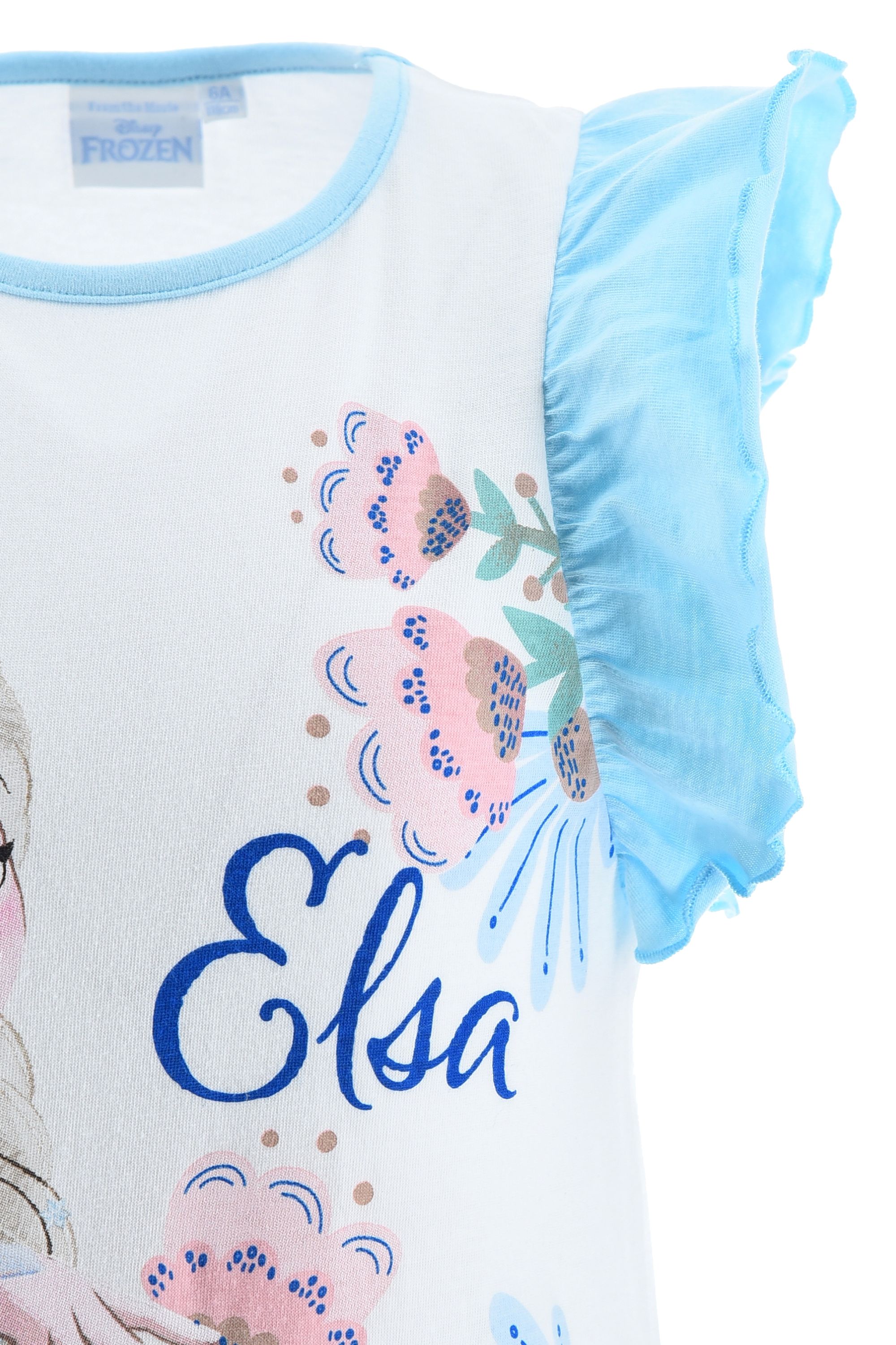 Eiskönigin Anna und Elsa Pyjama kurzer Schlafanzug