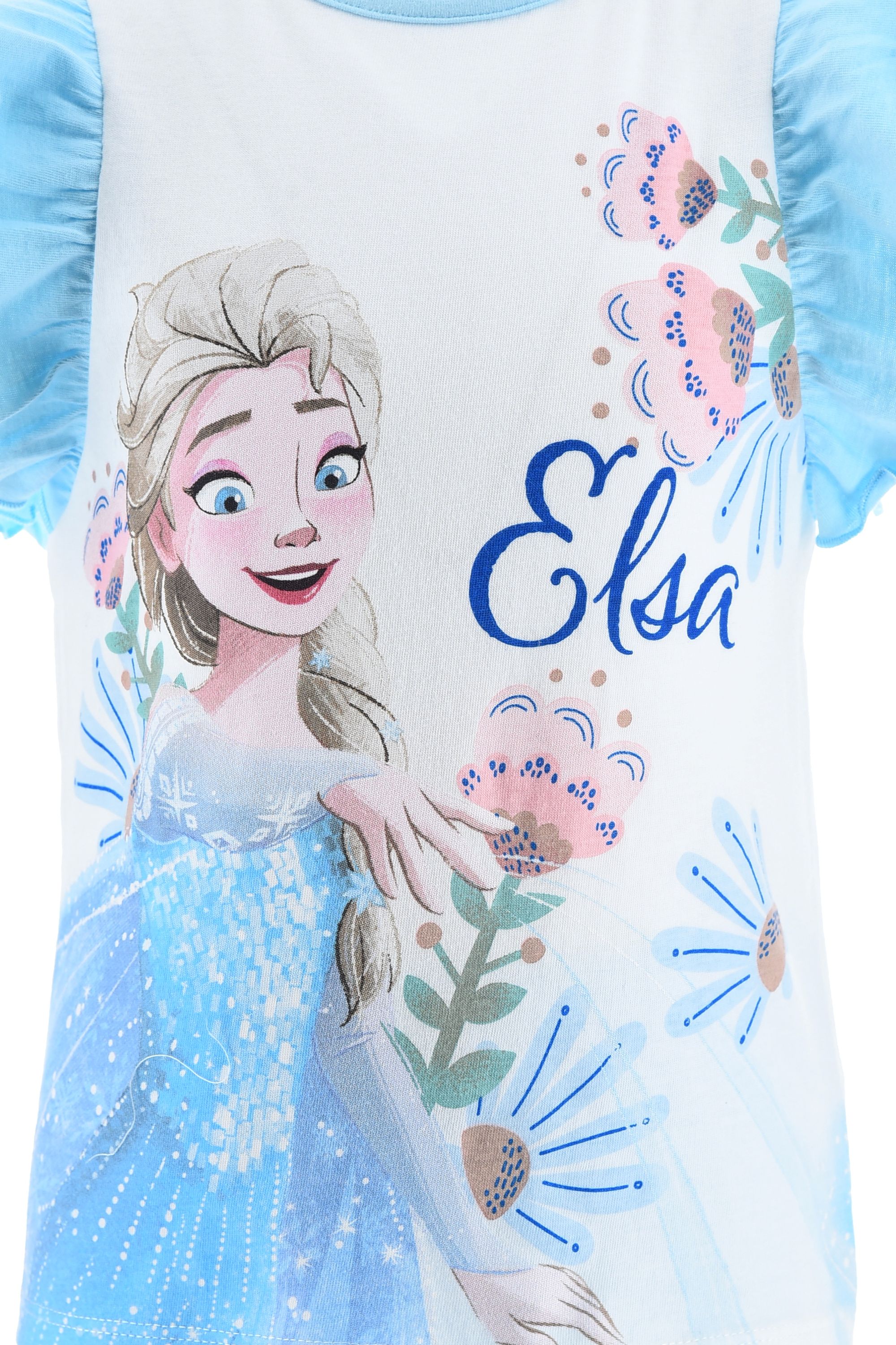 Eiskönigin Anna und Elsa Pyjama kurzer Schlafanzug
