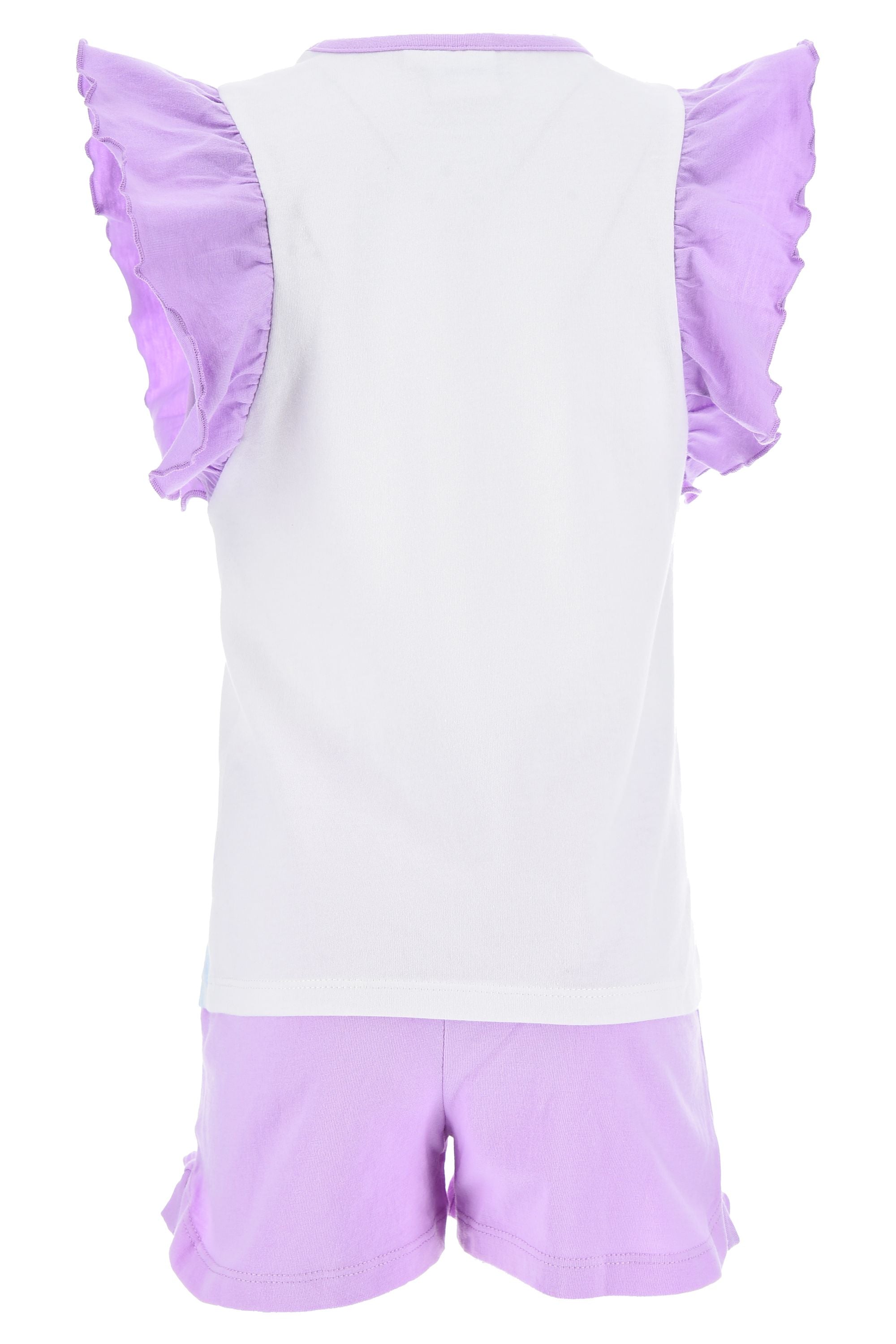 Eiskönigin Anna und Elsa Pyjama kurzer Schlafanzug